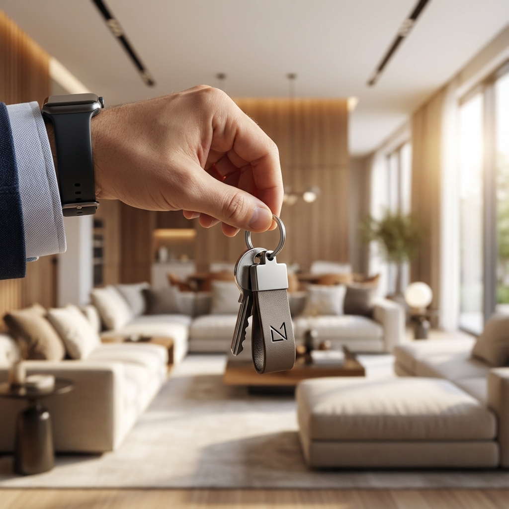 Handing over keys